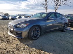 Vehiculos salvage en venta de Copart San Martin, CA: 2016 Infiniti Q50 red Sport 400