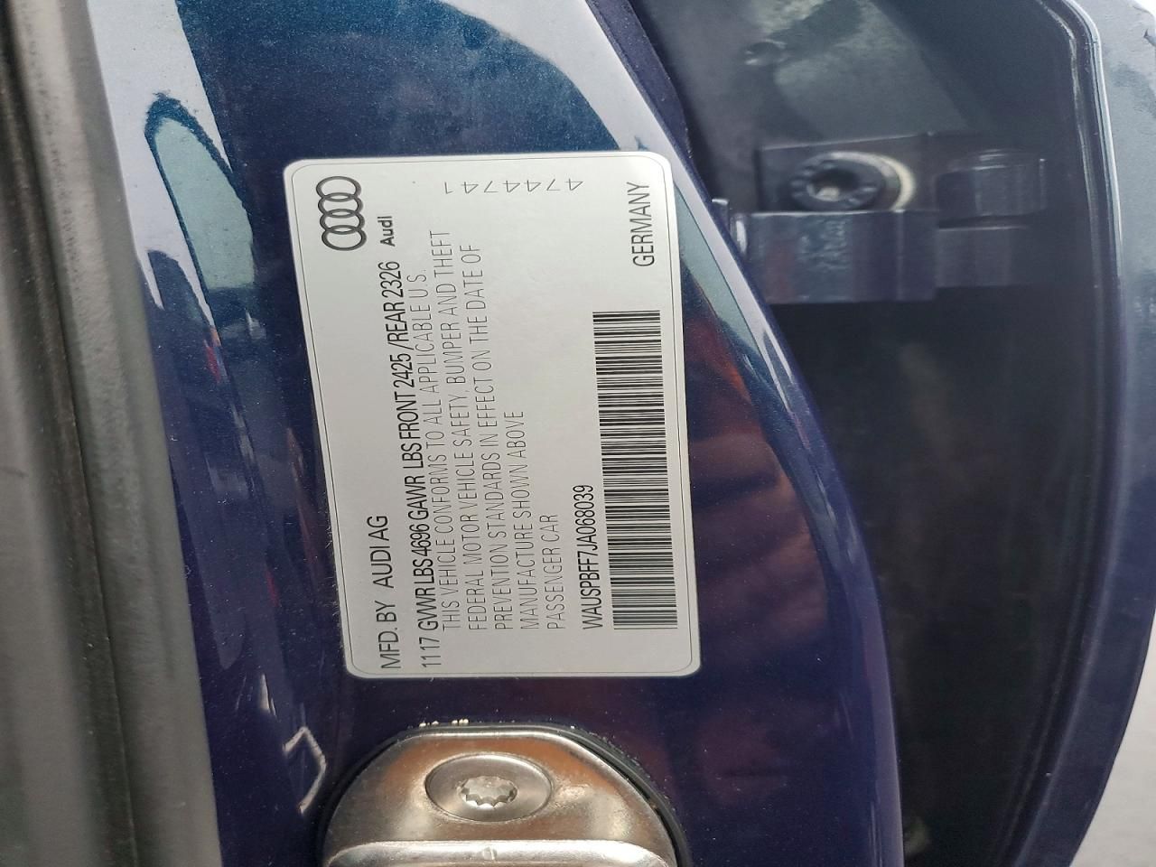 2018 Audi A3 E-tron Prestige