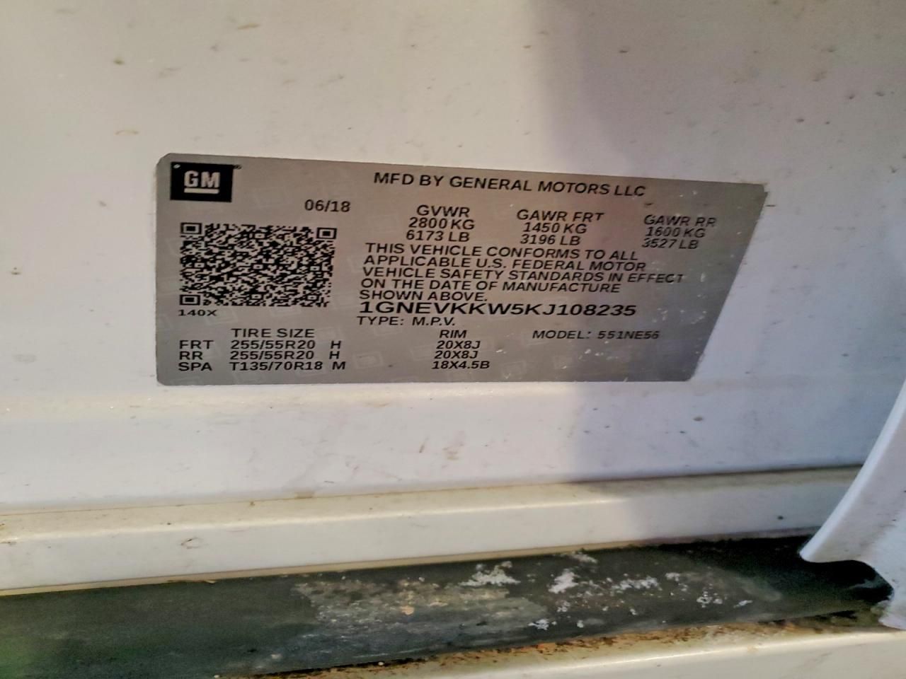 2019 Chevrolet Traverse Premier