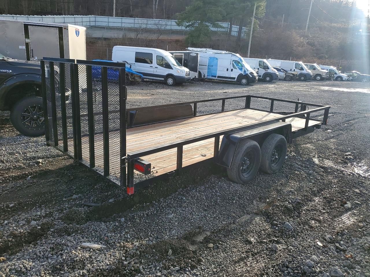 2024 Bwise Ut-718 Utility Trailer