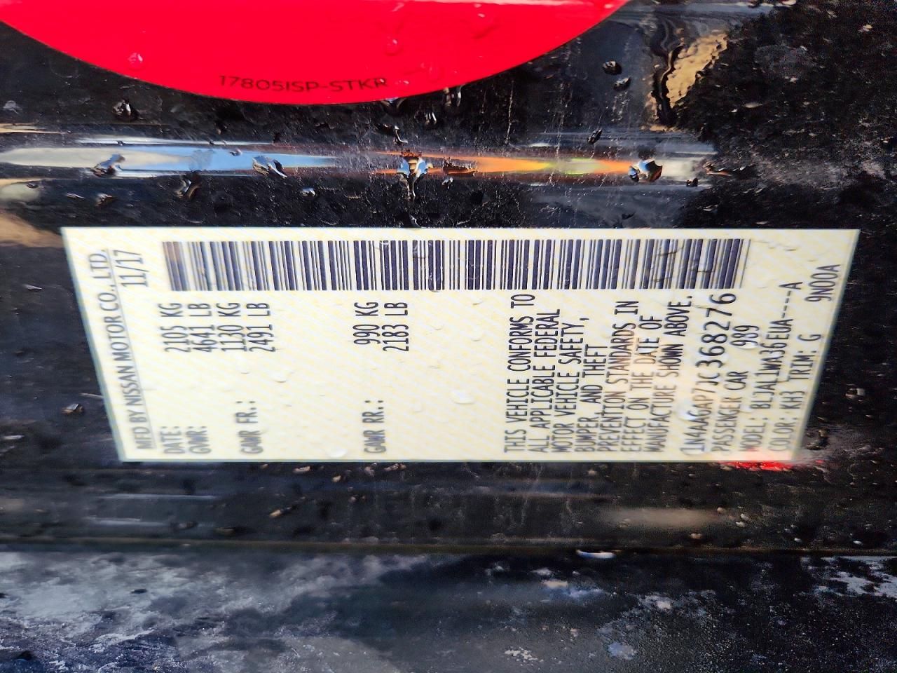 2018 Nissan Maxima 3.5s