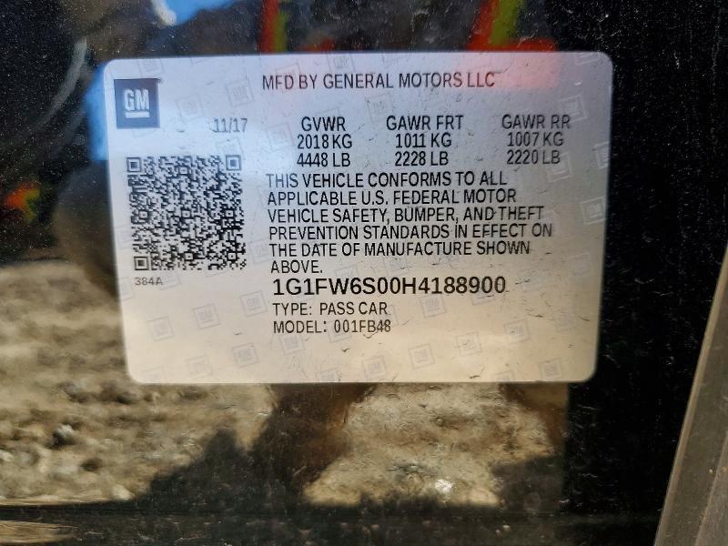 2017 Chevrolet Bolt ev lt
