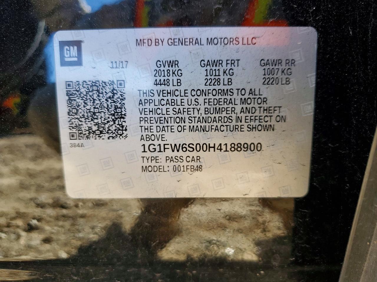 2017 Chevrolet Bolt ev lt