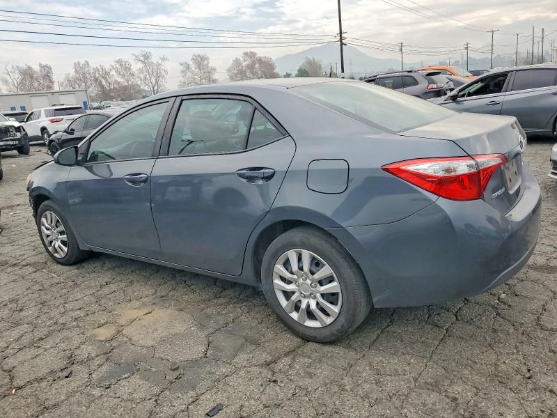 2016 Toyota Corolla l