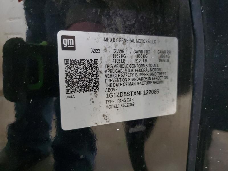 2022 Chevrolet Malibu lt