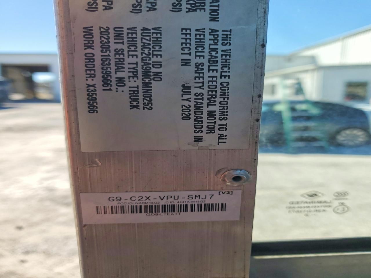 2021 Freightliner MT45G Chassis Delivery Truck