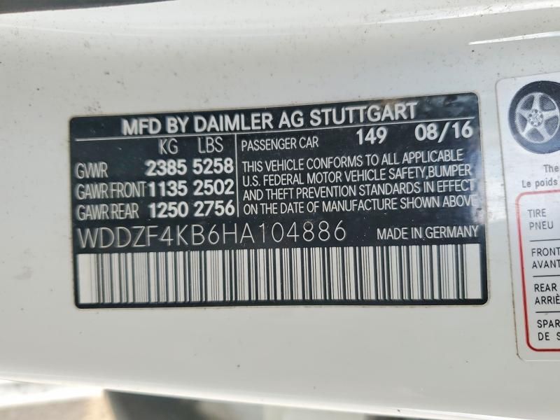 2017 Mercedes-Benz E 300 4matic