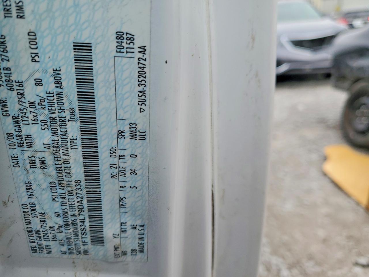 2009 Ford Econoline E350 Super Duty Van