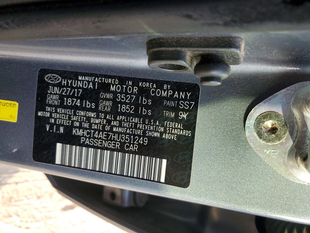 2017 Hyundai Accent se