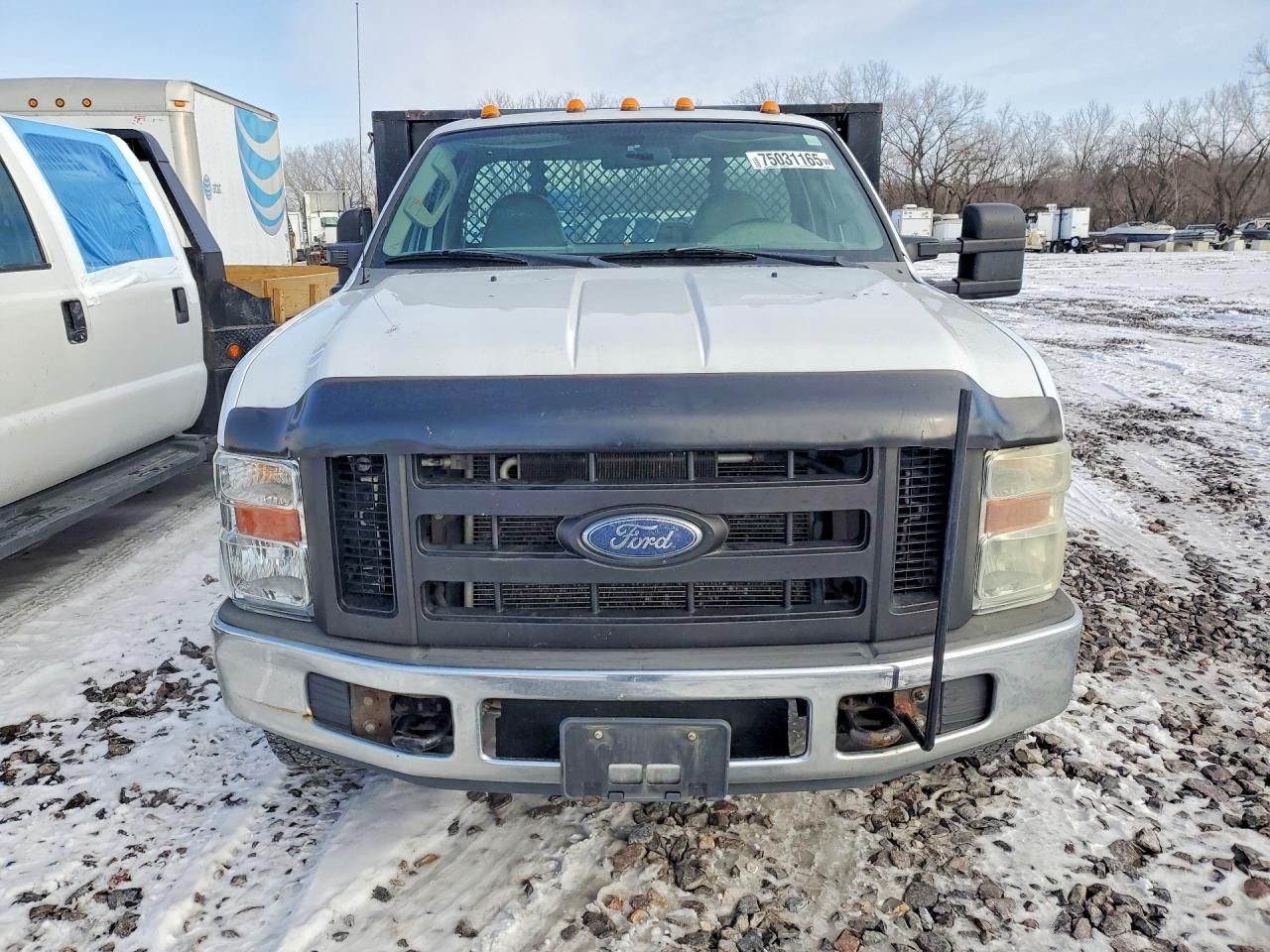 2008 Ford F350 Super Duty Flatbed Truck