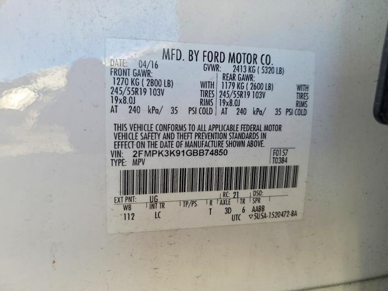 2016 Ford Edge Titanium
