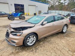Salvage cars for sale from Copart Austell, GA: 2018 Chevrolet Malibu lt