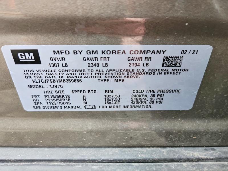 2021 Chevrolet Trax 1LT