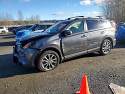 Toyota salvage cars for sale: 2016 Toyota Rav4 hv Limited