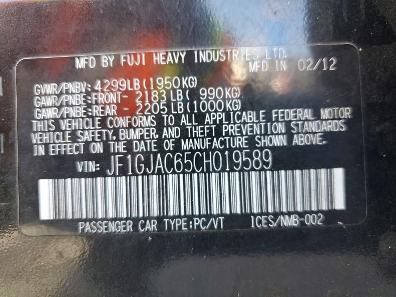 2012 Subaru Impreza Premium