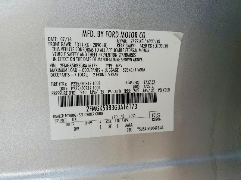 2016 Ford Flex se