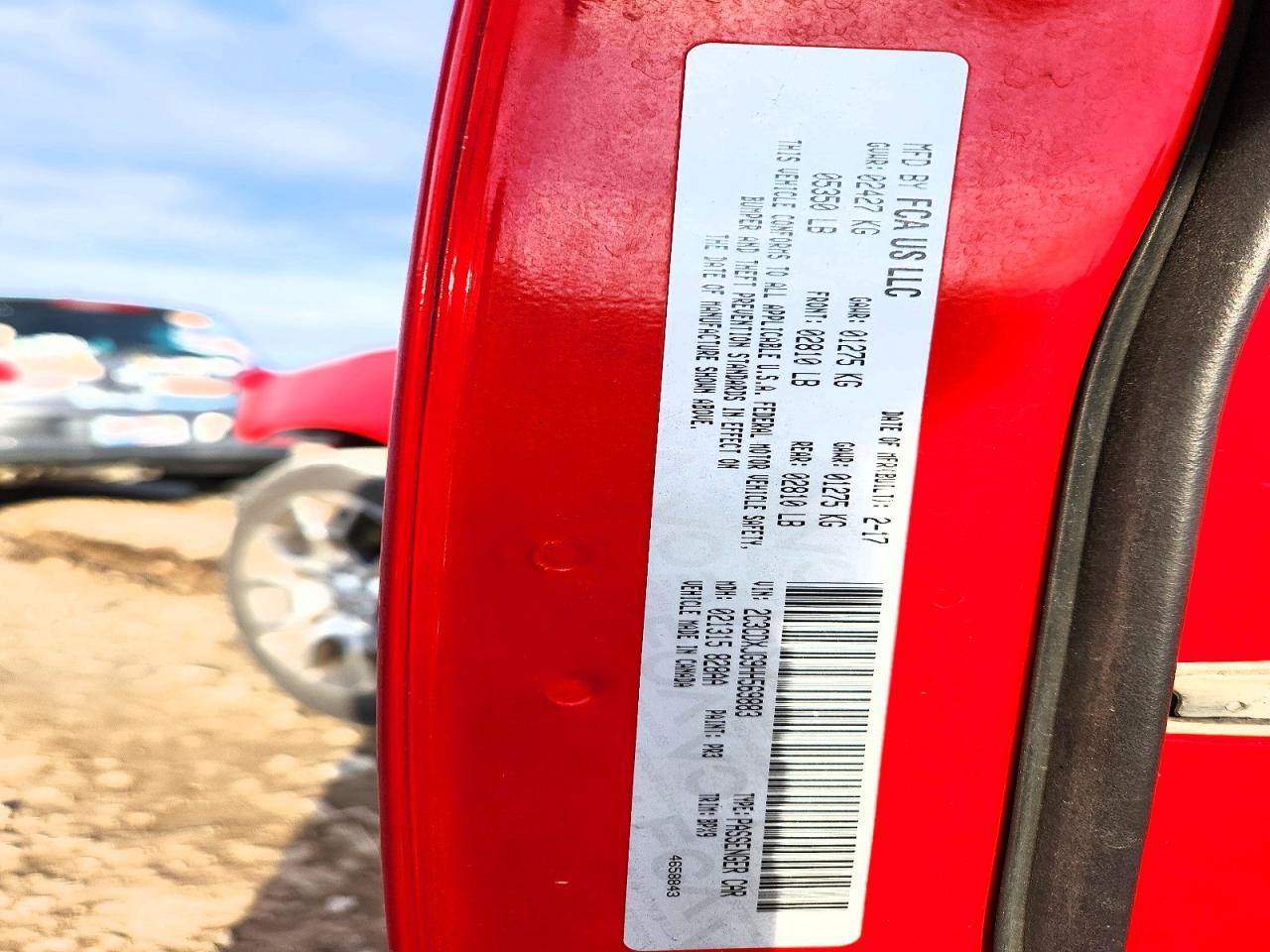 2017 Dodge Charger sxt