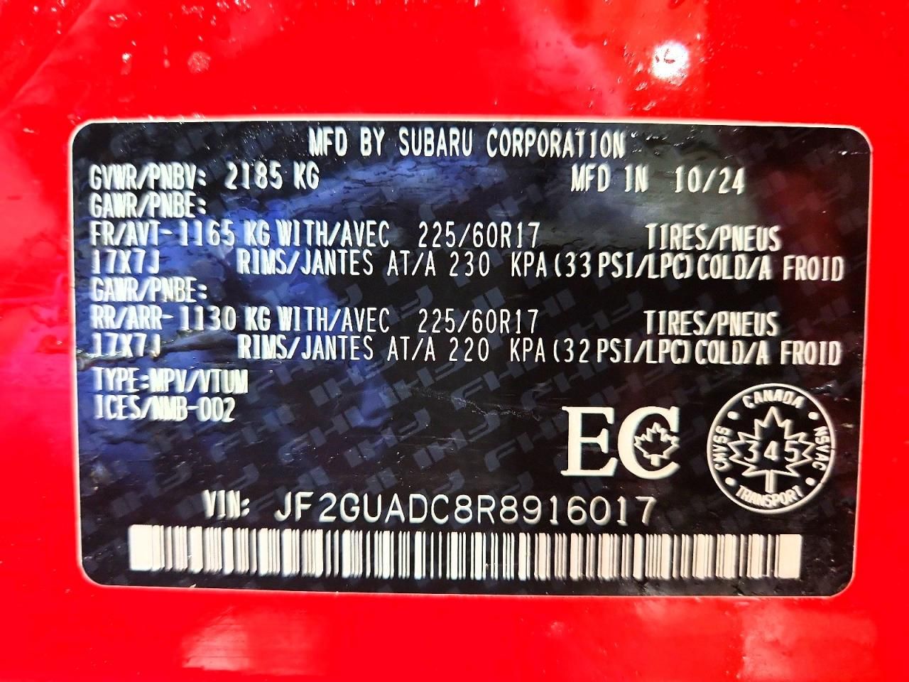 2024 Subaru Crosstrek Premium