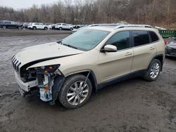 2014 Jeep Cherokee Limited en venta en Marlboro, NY