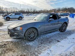 Fiat salvage cars for sale: 2017 Fiat 124 Spider Classica