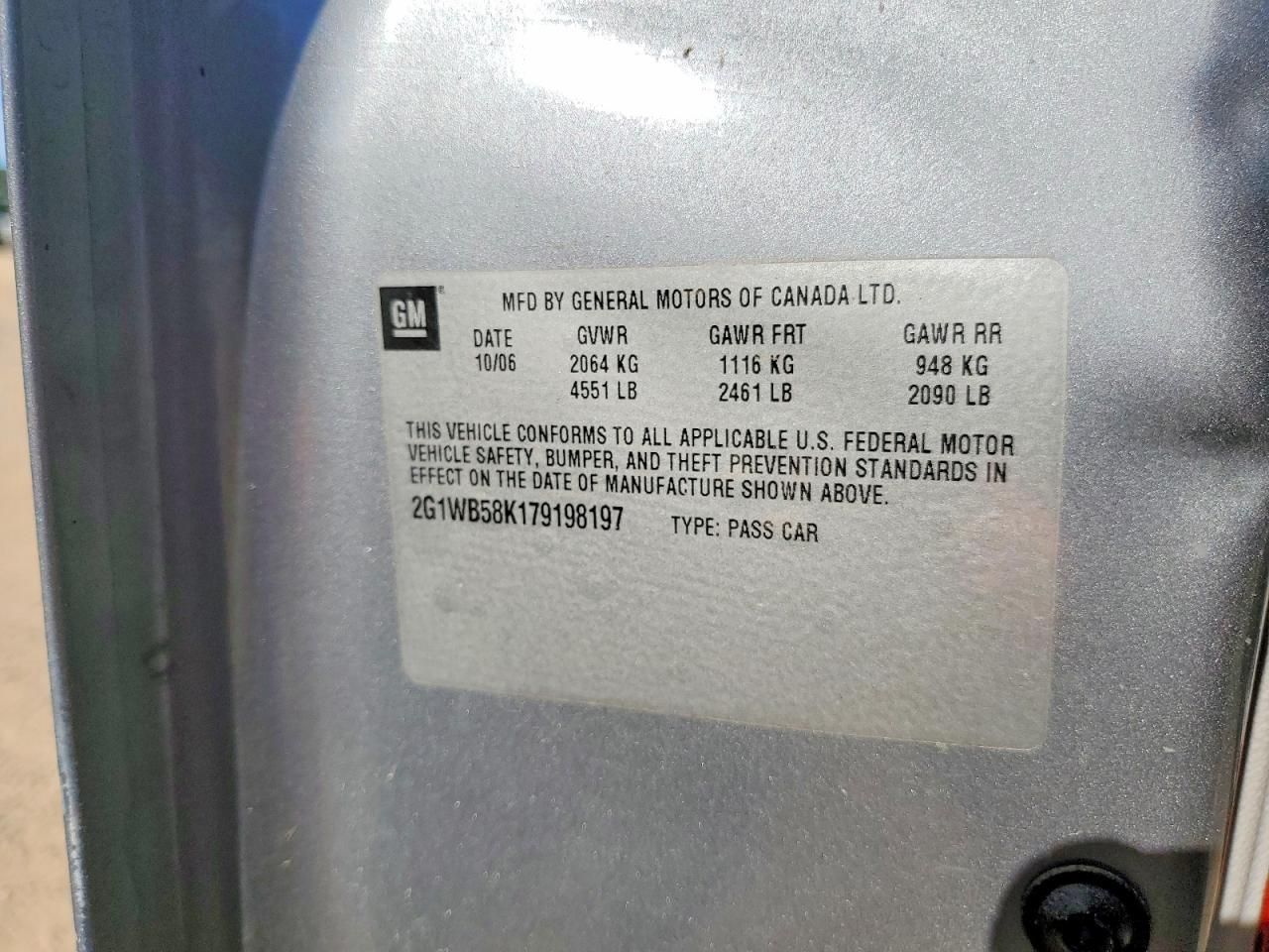 2007 Chevrolet Impala ls