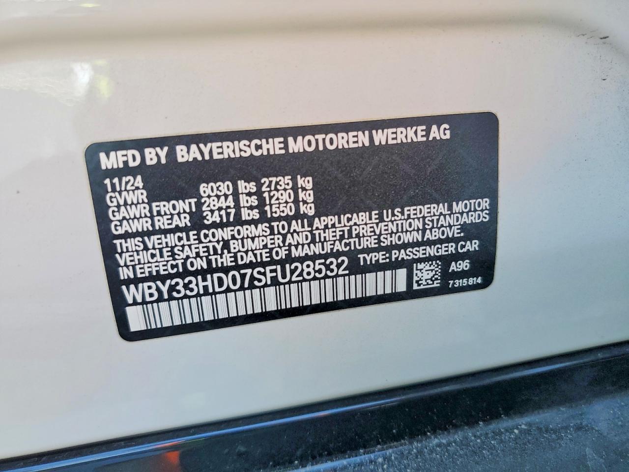 2025 BMW I4 M50