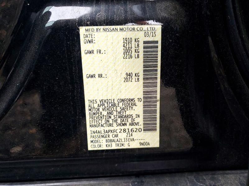 2015 Nissan Altima 2.5