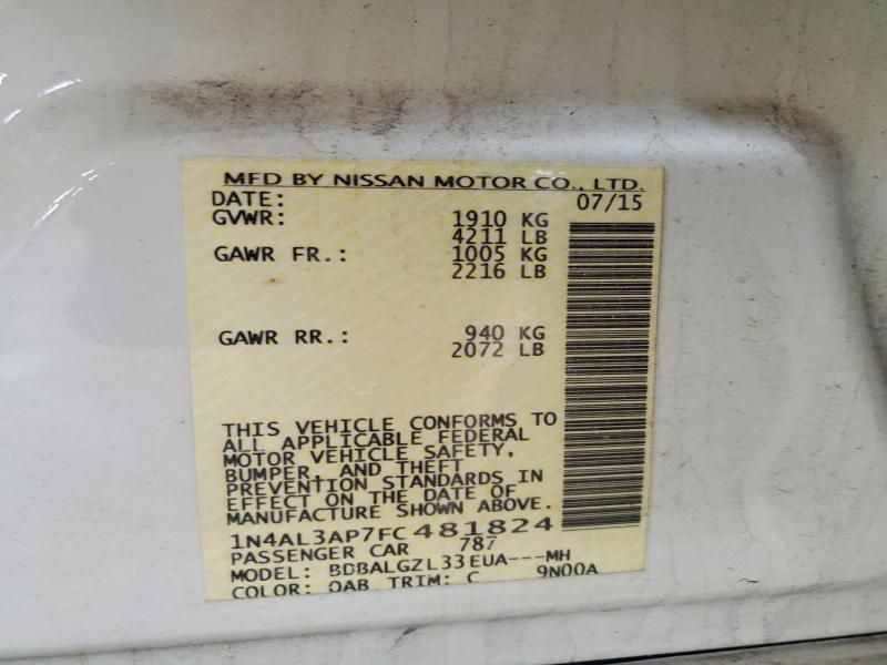 2015 Nissan Altima 2.5