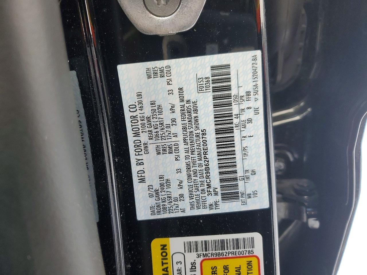 2023 Ford Bronco Sport big Bend