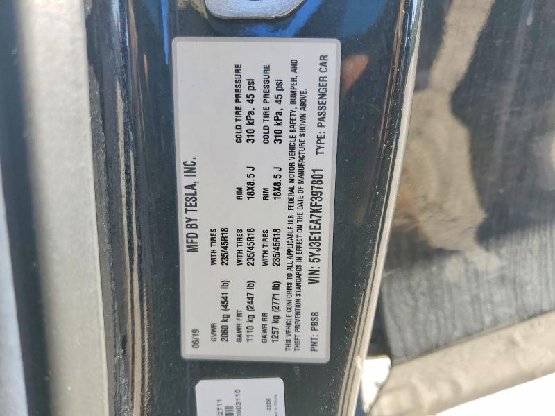 2019 Tesla Model 3