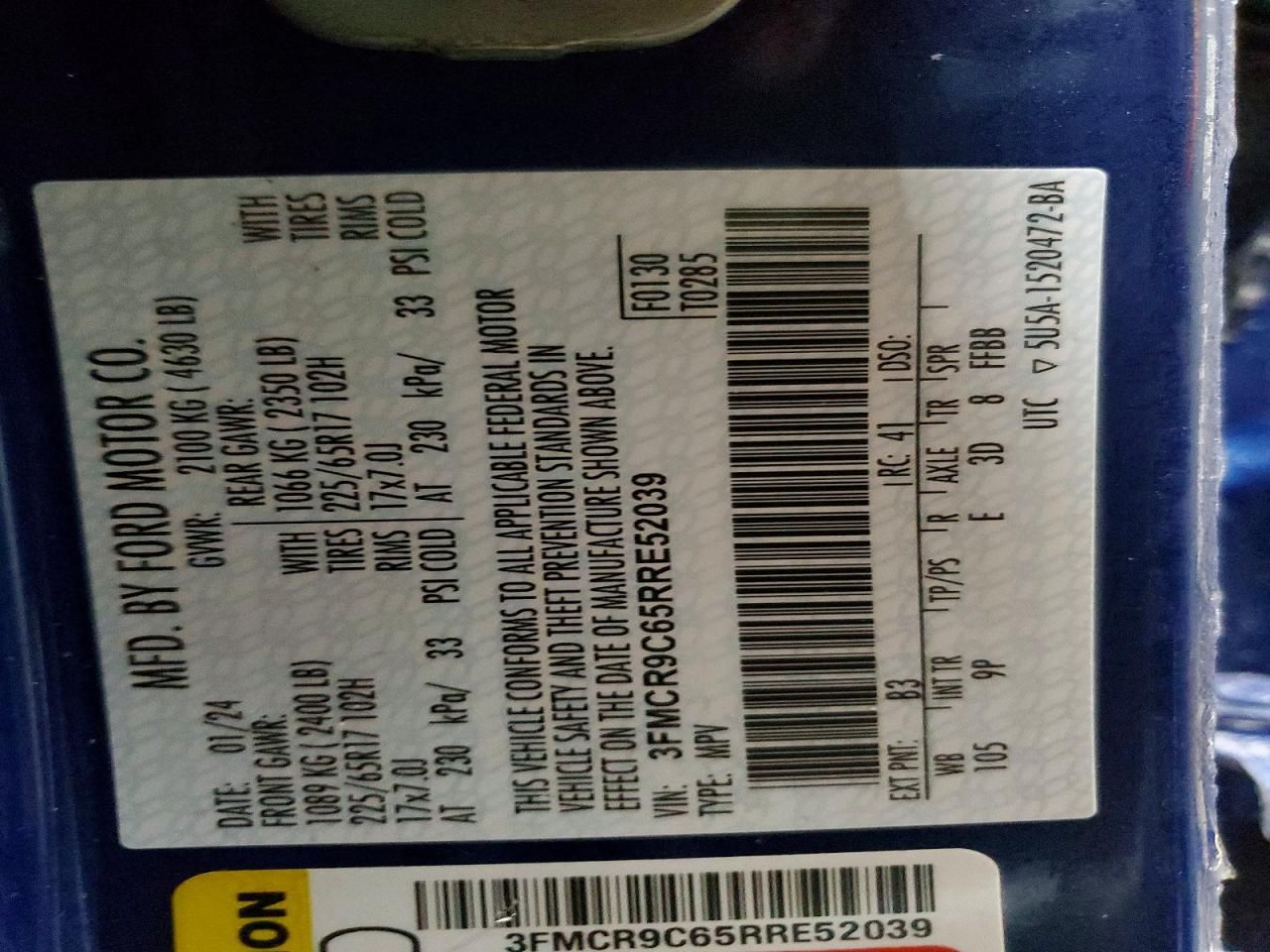 2024 Ford Bronco Sport Outer Banks