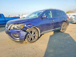 Vehiculos salvage en venta de Copart Bakersfield, CA: 2020 Nissan Pathfinder Platinum