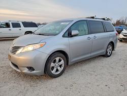 Salvage cars for sale from Copart Houston, TX: 2015 Toyota Sienna le