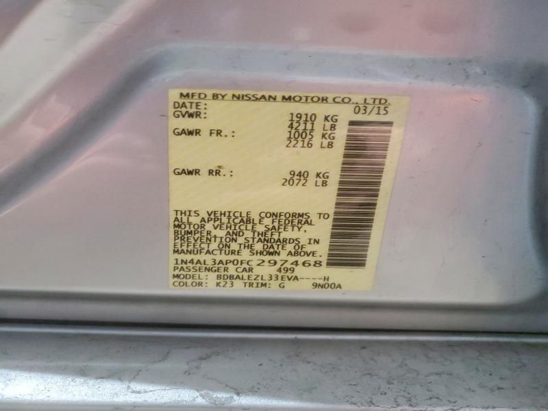 2015 Nissan Altima 2.5