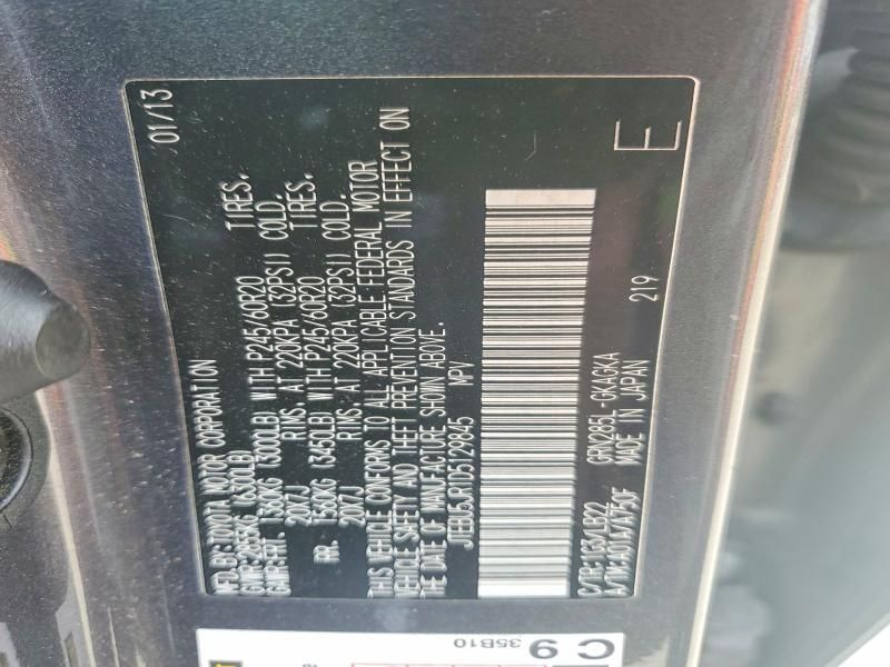 2013 Toyota 4runner SR5