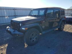 Jeep salvage cars for sale: 2020 Jeep Wrangler Unlimited Sport