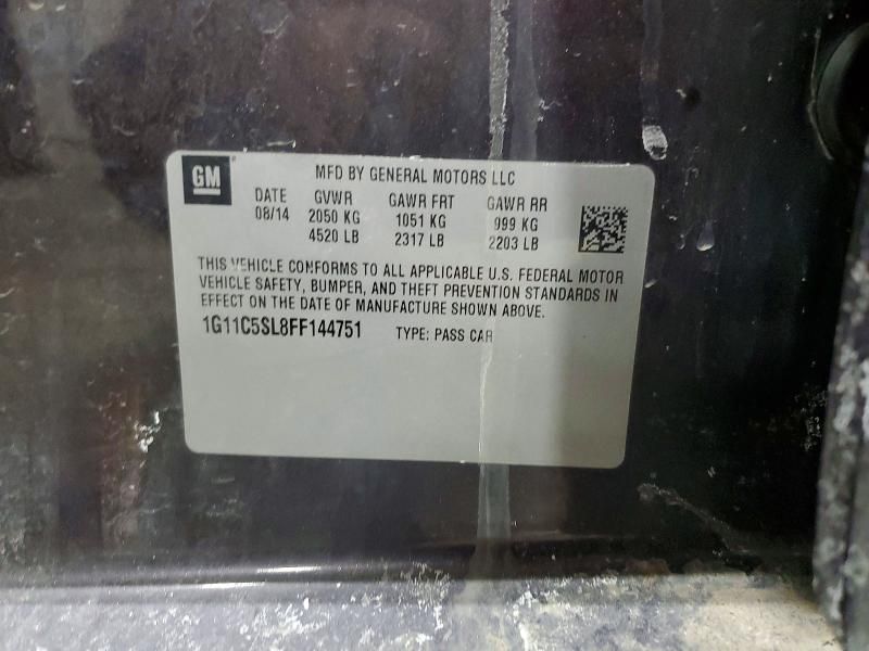 2015 Chevrolet Malibu 1LT