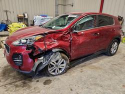 KIA Vehiculos salvage en venta: 2017 KIA Sportage lx