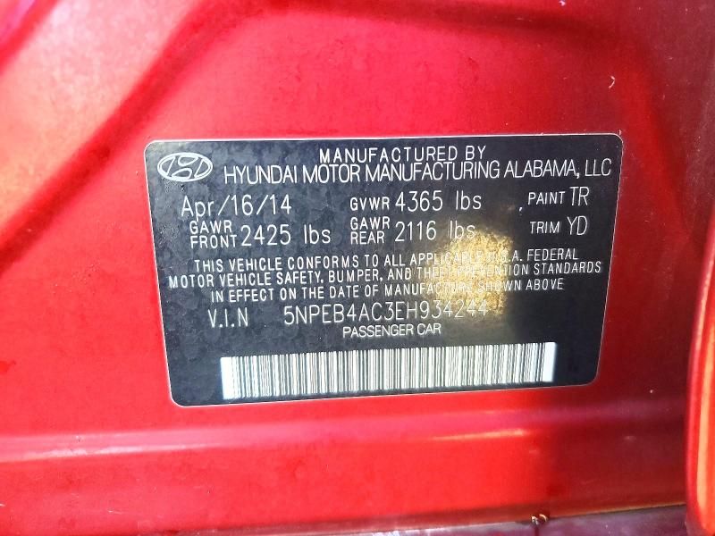 2014 Hyundai Sonata gls