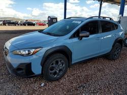 Subaru salvage cars for sale: 2022 Subaru Crosstrek Sport