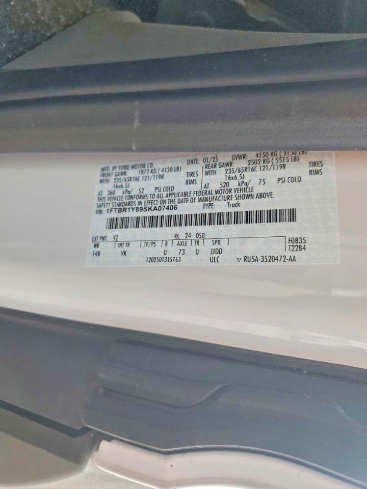 2025 Ford Transit T-250 Delivery Van