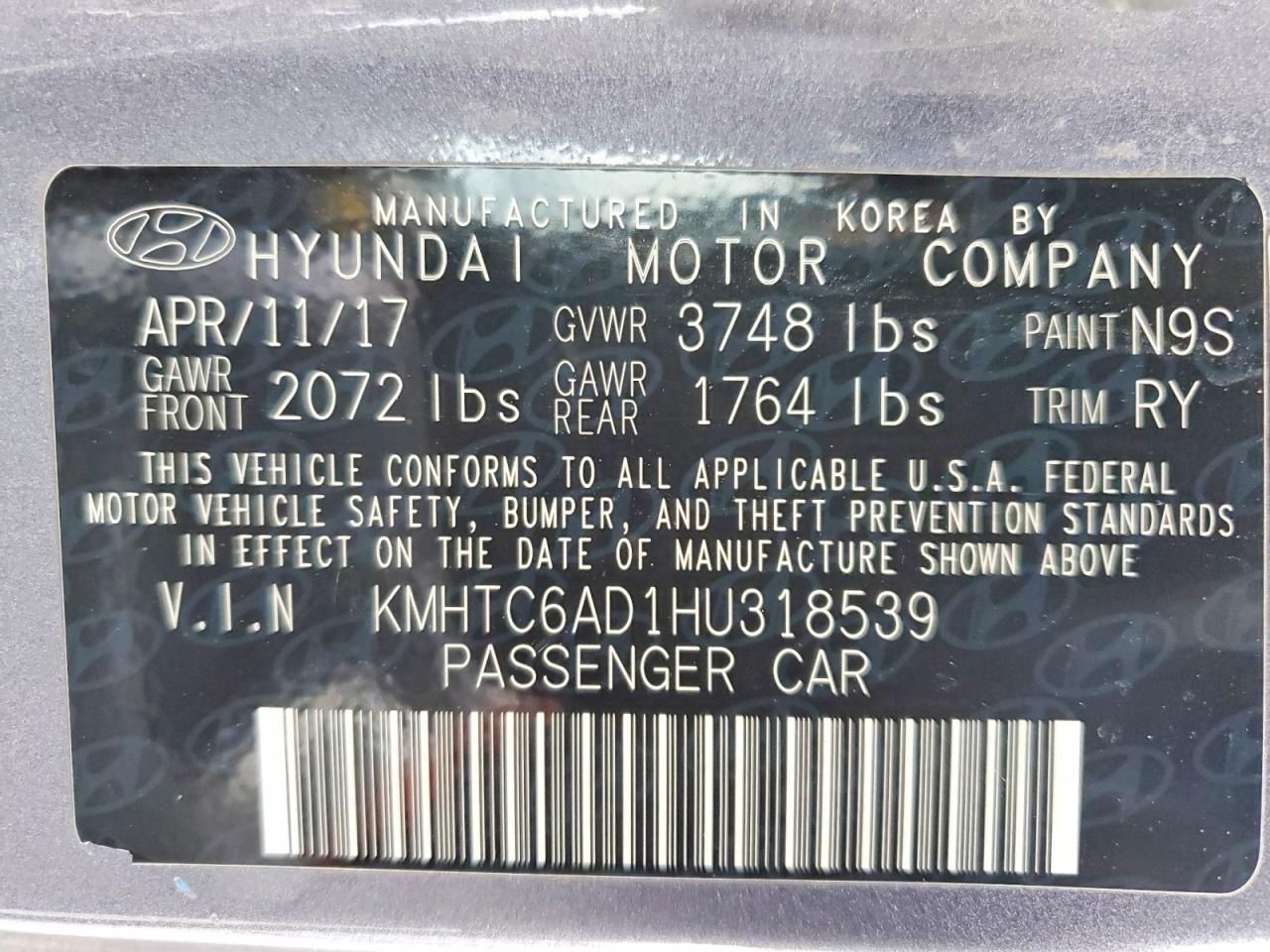 2017 Hyundai Veloster