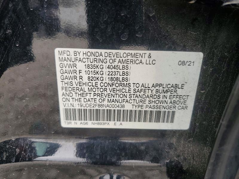 2022 Acura Ilx Premium A-spec