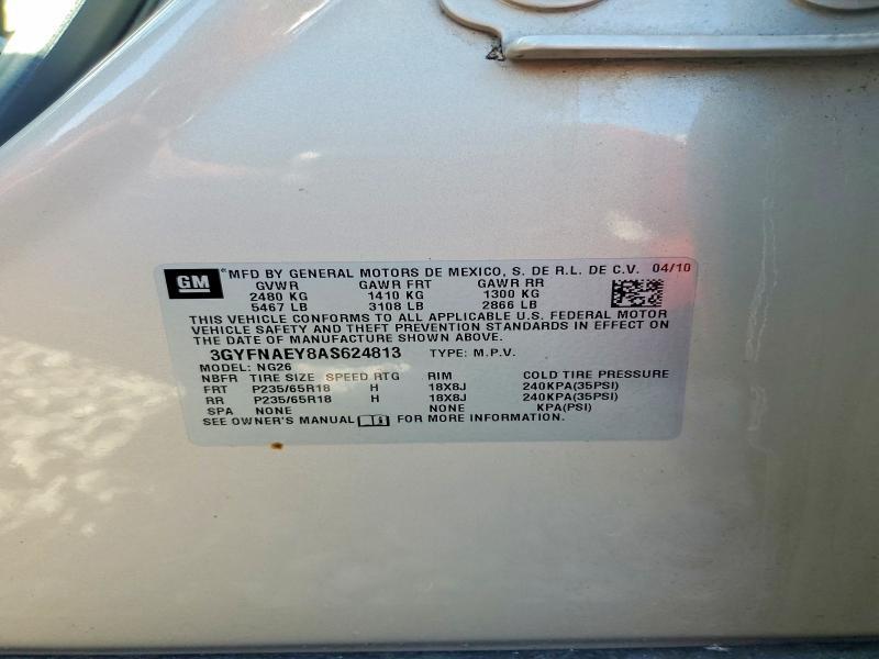 2010 Cadillac Srx Luxury Collection