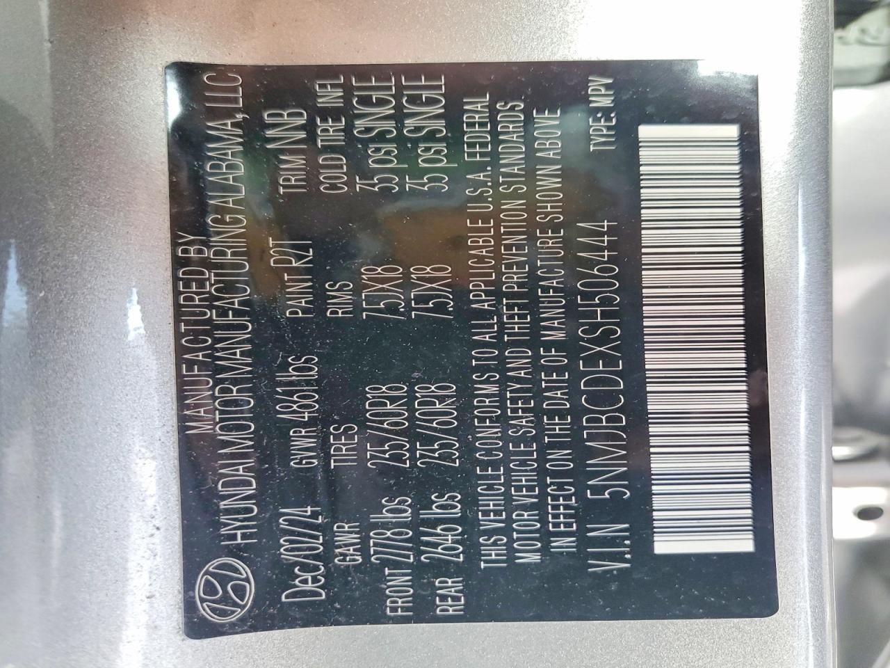 2025 Hyundai Tucson sel