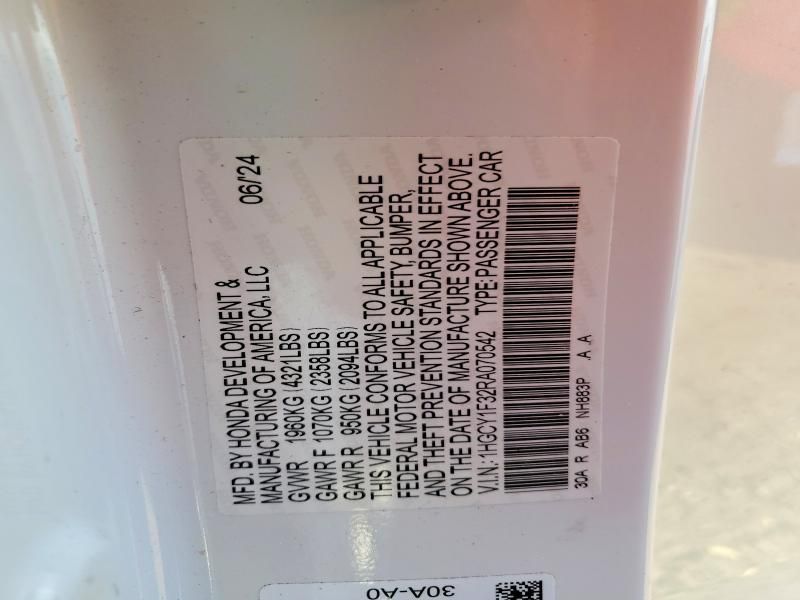 2024 Honda Accord ex