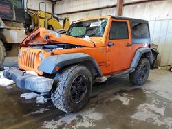 Jeep Wrangler salvage cars for sale: 2013 Jeep Wrangler Sport
