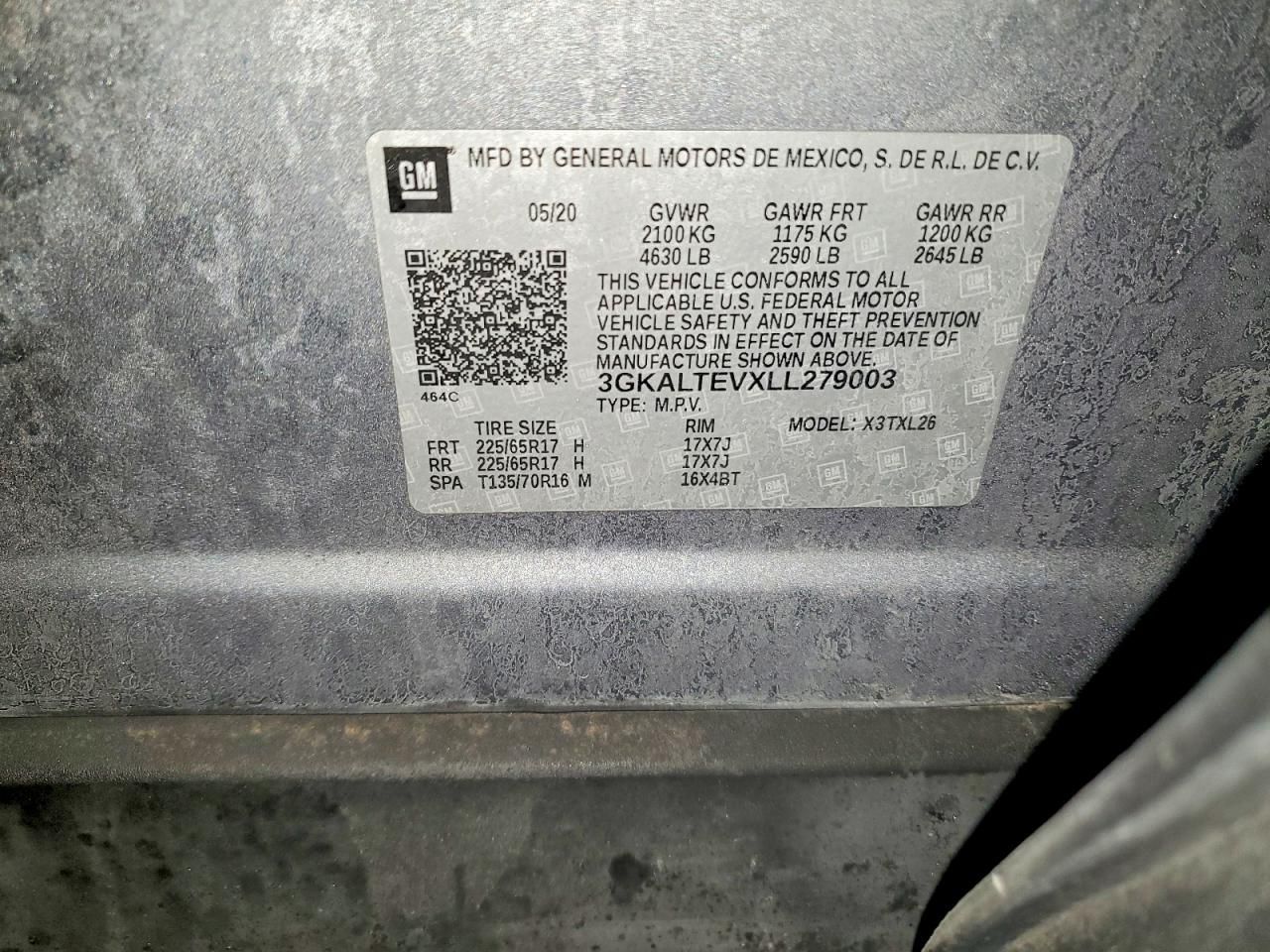 2020 GMC Terrain sle