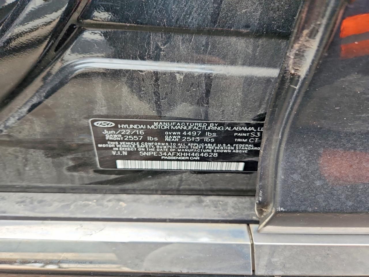 2017 Hyundai Sonata Sport