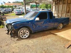 Salvage trucks for sale at Kapolei, HI auction: 2002 Nissan Frontier King Cab XE